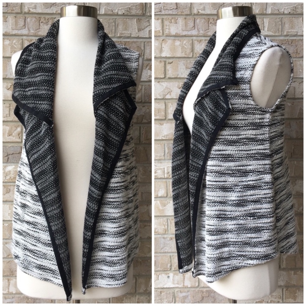 Cha Cha Vente Knit Open Front Cardigan Size S 🌸